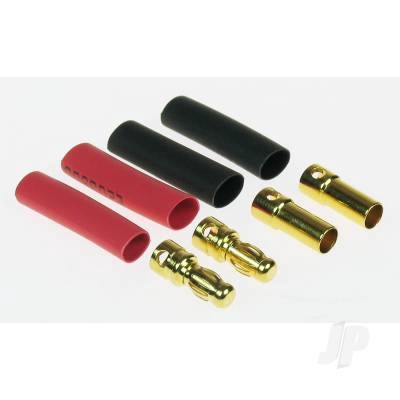 3.5mm Gold Connector Set (2 Pairs + Shrink)