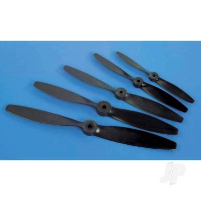 8x4 Nylon Glass Fibre Black Propeller