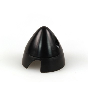 1 1/2in (37mm) Black Nylon Spinner