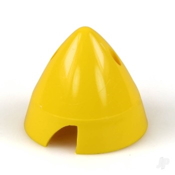 2 1/2in (63mm) Yellow Nylon Spinner