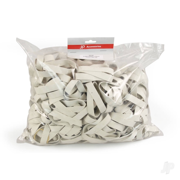 150mm (6.0ins) Rubber Bands 900g Bag (Aprox. 200pcs)