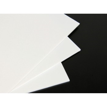 9x12in White Plastic Card 80Thou. (2.0mm)
