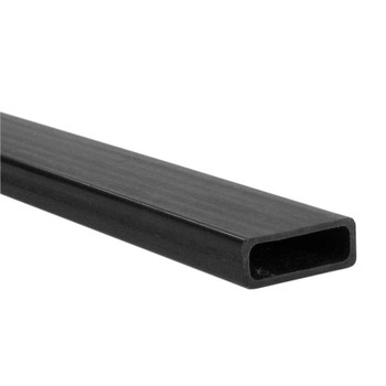 6.3m x 13.2mm 1m Carbon Fibre Rectangular Tube, 0.9mm Wall