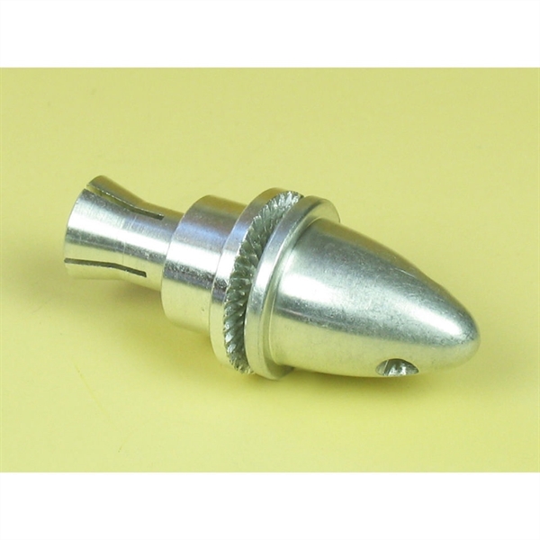 Small Collet Propeller Adaptor With Spinner (3.17mm)