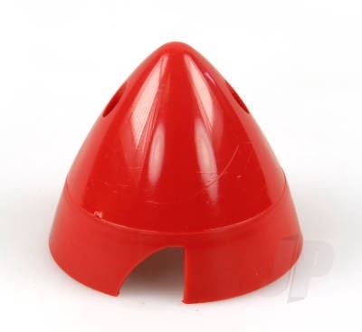 2 1/2in (63mm) Red Nylon Spinner