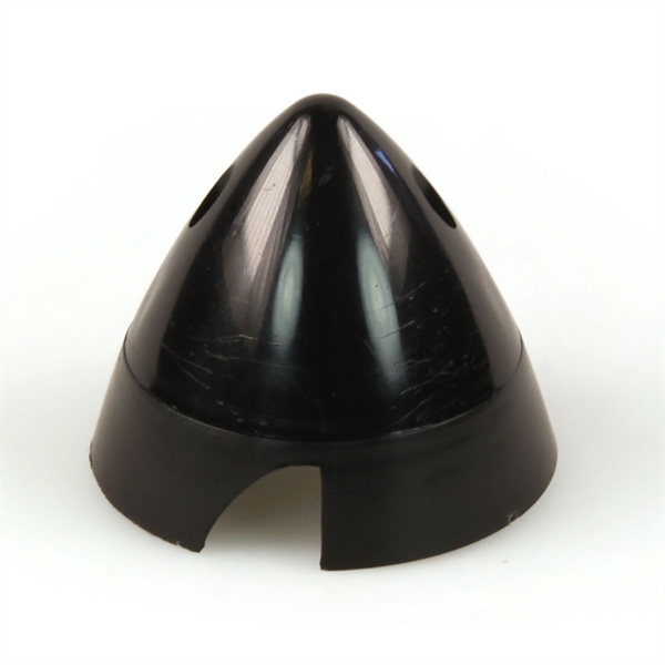 2 1/2in (63mm) Black Nylon Spinner