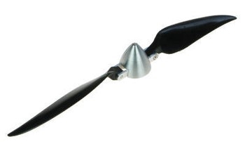 10x8 Folding Propeller With 30mm CNC Aluminium Spinner