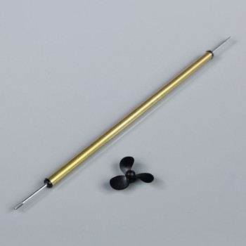 15cm (6in) M2 Boat Propeller Shaft (Brass) with 30mm Prop