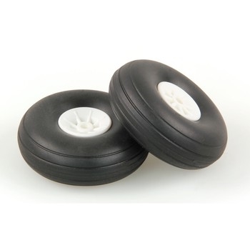 2.0in - (50mm) White Wheels (2pcs)