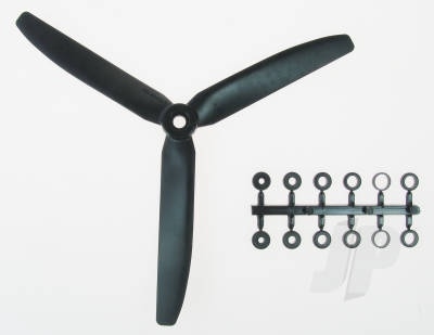 8x4 Slow Fly Propeller 3-Blade