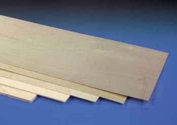3mm (1/8in) 1200x300mm Light Ply (Gos)