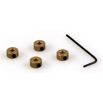 10 SWG Wheel Collets 3mm 4pcs