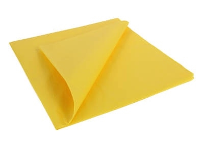 Trainer Yellow Lightweight Tissue Covering Paper, 50x76cm, (5 Sheets)