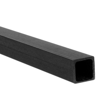 8mm 1m Carbon Fibre Square Tube 065mm Wall