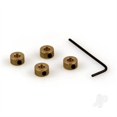 8 SWG Wheel Collets 4mm 4pcs