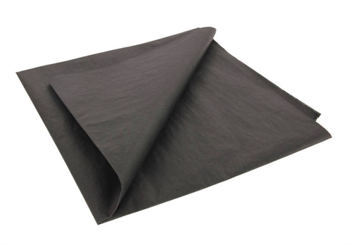 Stealth Black Lightweight Tissue Covering Paper, 50x76cm, (5 Sheets)