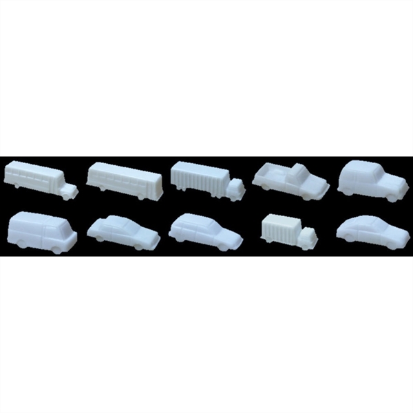 Mixed Styles, White, 1/16in=1'-0in 1:200, (10 per pack)