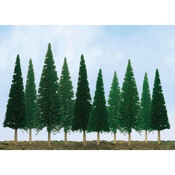 Scenic Pine, 2in to 4in, N-Scale, (36 per pack)