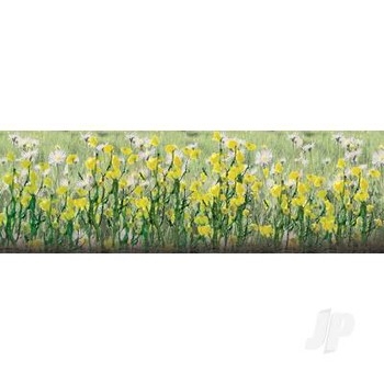 95544 Daisies, 7/8"" Tall, O-Scale, (24 per pack)