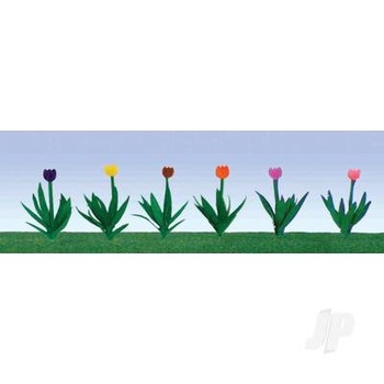 95555 Tulips, 1"", O-scale, (36 per pack)
