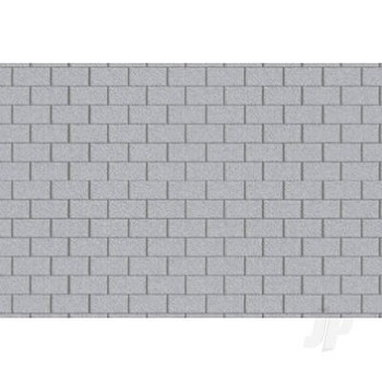 97425 Concrete Block, 1/100, HO-Scale, (2 per pack)