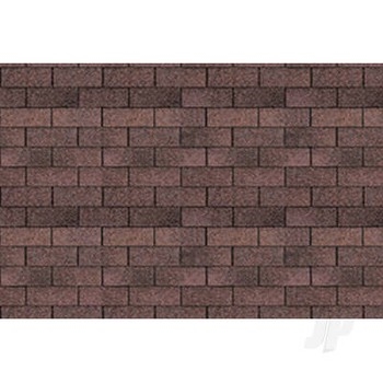 97441 Asphalt Shingle, 1/48, O-Scale, (2 per pack)
