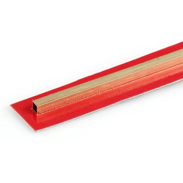 7/32x12in Square Brass Tube .014 Wall