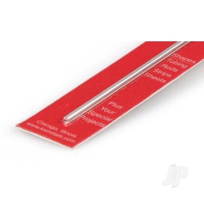 3/32x12in Solid Aluminium Rod