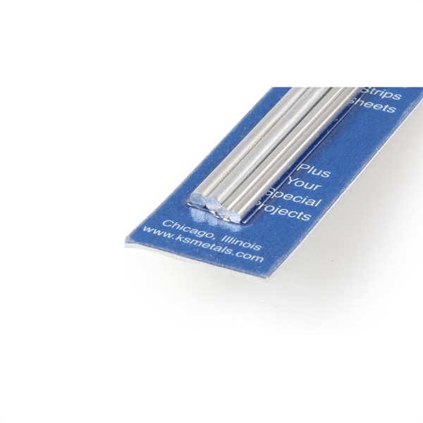 12in Soft Bendable Solid Aluminium Rod 3/32, 1/8 (4pcs)