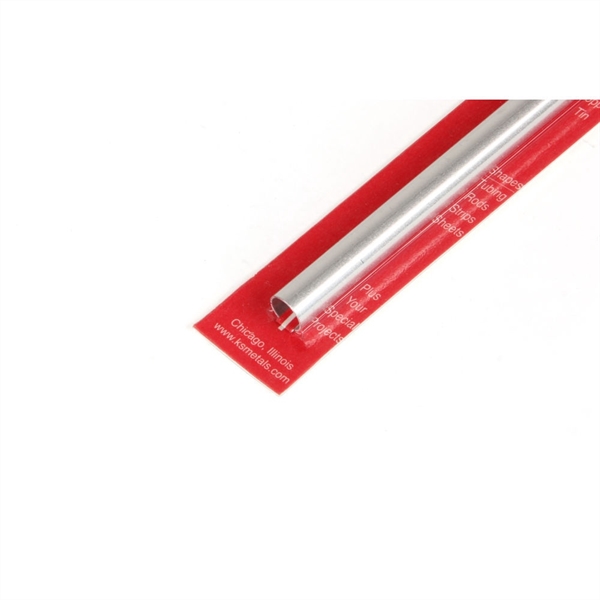 10x300mm Aluminium Round Tube .45mm Wall