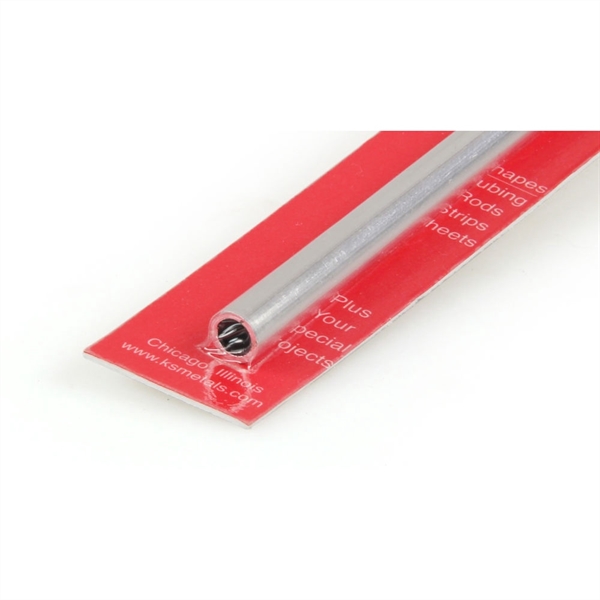 5/16x12in Round Aluminium Tube .035in Wall