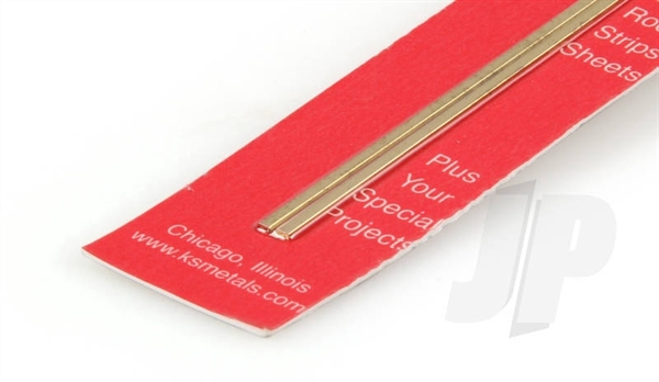 1/32x1/16x12in Brass Flat Bar (2pcs)