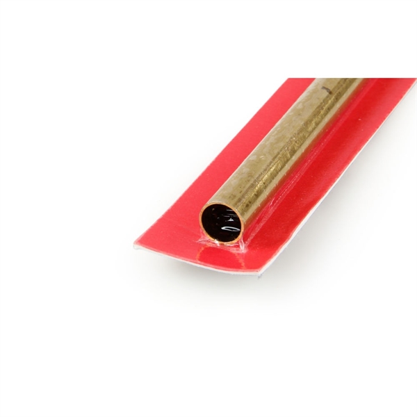 10x300mm Round Brass Tube, .45mm Wall