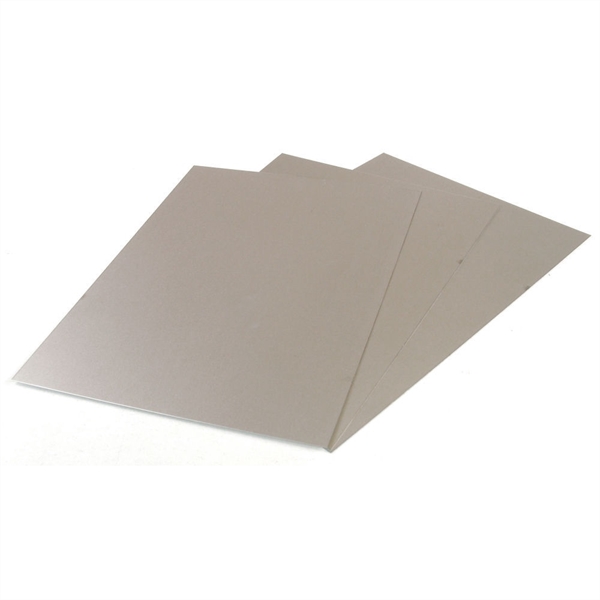 .008in (34ga) 10x4in Tin Sheet Bright
