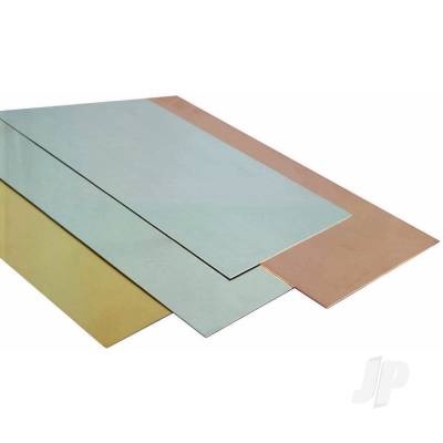 .001,.002,.003,.005 10x4in Brass Sheet, Assorted Shim