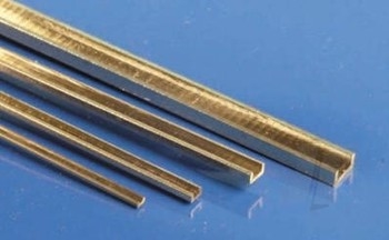 1/16x1/32x12in (C-2-1) C-Channel Brass