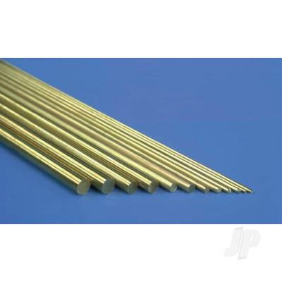 .020x12in Solid Brass Rod (5pcs)