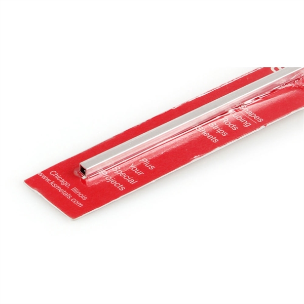 5/32x12in Square Aluminium Tube .014 Wall