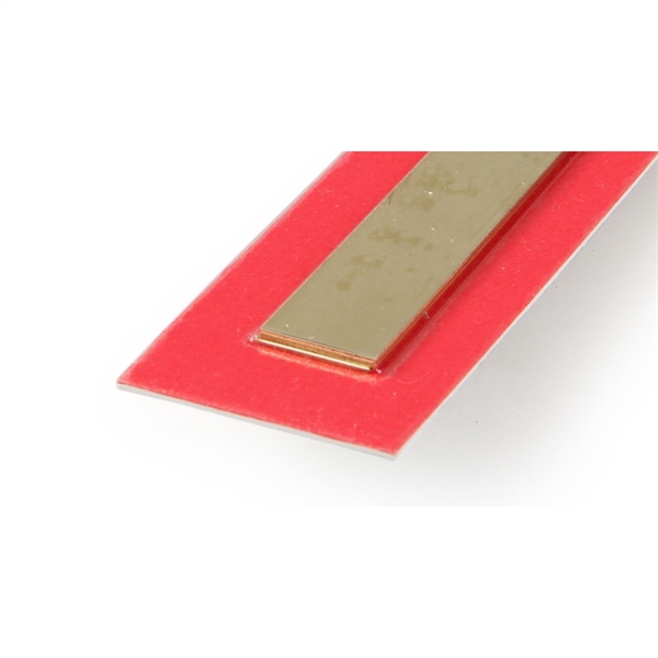 .5x12x300mm Brass Strip (3pcs)