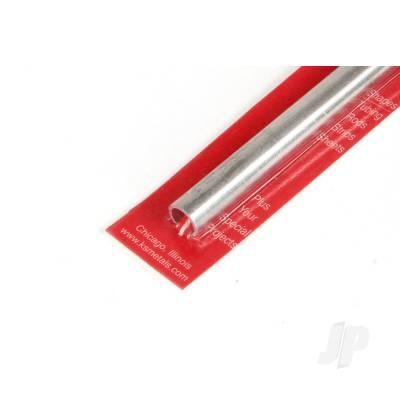 10x300mm Aluminium Round Tube, .76mm Wall