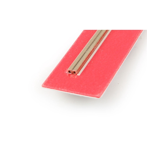 1/16x12in Square Brass Tube .014 Wall (2pcs)