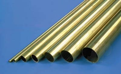 1149 14 Round Brass Tube 014 Wall 36in 1