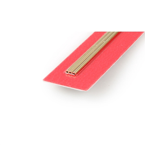 4mm 1m Round Brass Tube 45in Wall