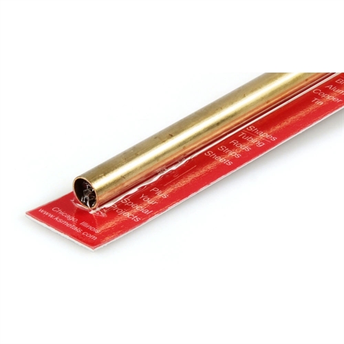 1332x12in Round Brass Tube 014in Wall