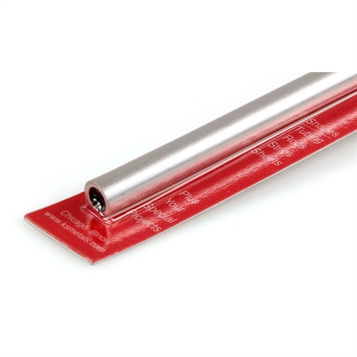 38x12in Round Aluminium Tube 049in Wall