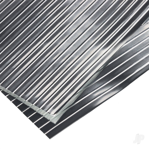 002in Thick 187in Spacing Crimped Aluminium Corrugated Sheet