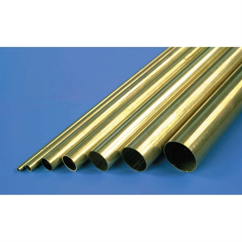 18in 36in Round Brass Tube 014in Wall