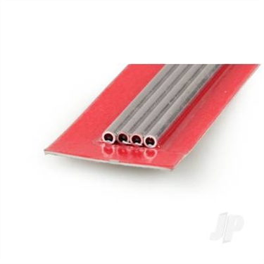 3x300mm Aluminium Round Tube 45mm Wall 4pcs