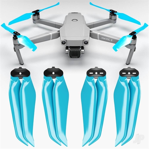 DJI Mavic 2 STEALTH Upgrade Propellers Blue 89x49 F 4 pcs