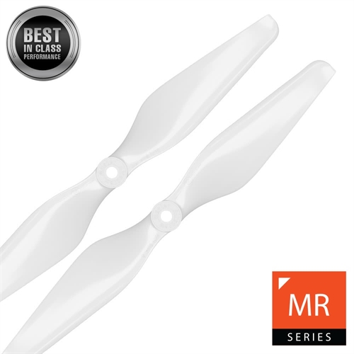 8x45 MR Propeller Set 2x White